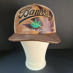 BAMBU Living The High Life Snapback Smoke Hat